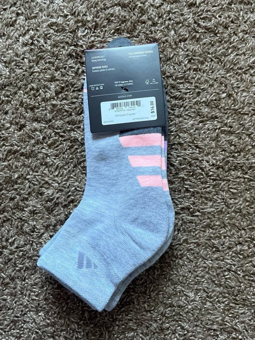 Adidas Women's Cushioned Ankle Socks